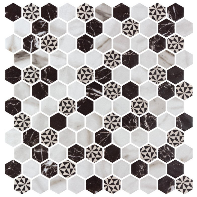 Onix Mosaico Hearth Palace Hexagon Blend HP1HE