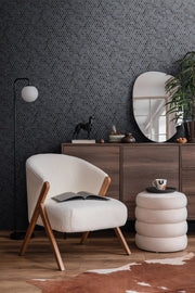 Onix Mosaico Hearth Palace Penny Round Nordic Stone HP1PRNS accent wall tile