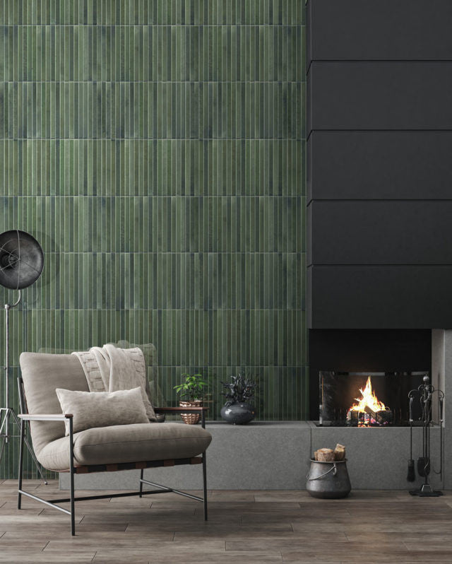 Keradom Home Series Forest 5 x 10 Kit Kat kitchen backsplash tiles