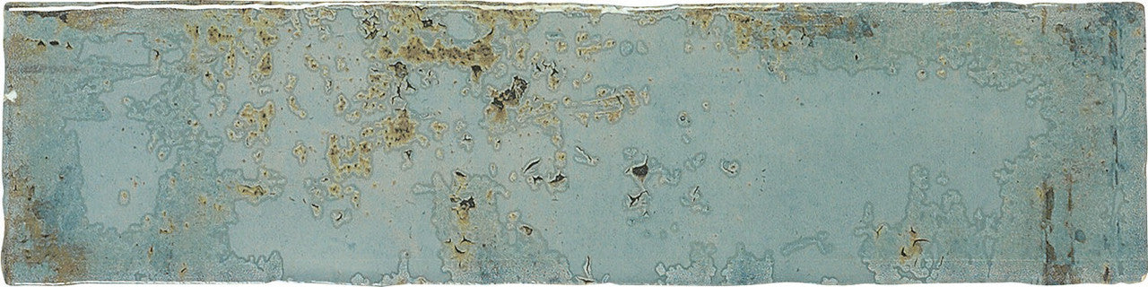 Soci Tile ironworks Series 3 x 12 Glossy Subway Tile Aqua SSN-1870SAMPLE