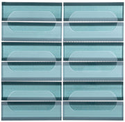 Jetson Moda 2 x 6 stacked subway JTM-5473 Barbera Teal