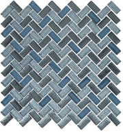 Larati Lane Glass herringbone Mosaic LRL3203 Niton