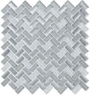 Larati Lane Glass herringbone Mosaic LRL3201 Nyla Rever