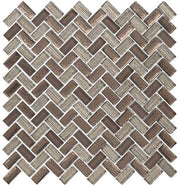 Larati Lane Glass Herringbone Mosaic LRL3205 Pennyweather