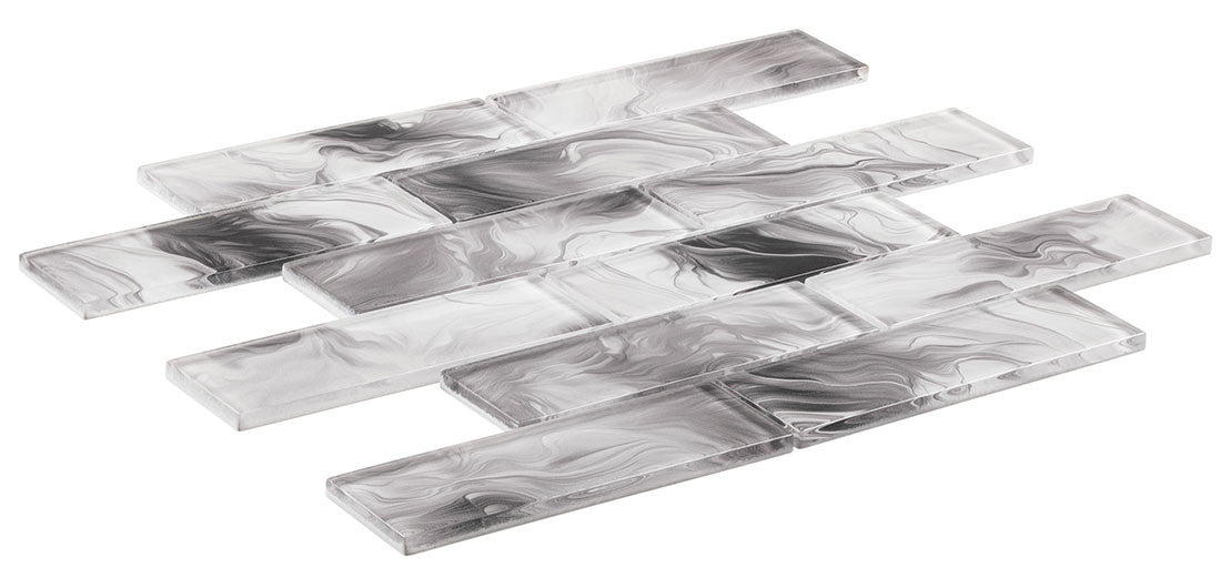 Legend Collection LND5571 Arthur Grail 2 x 6 glass subway tile side view