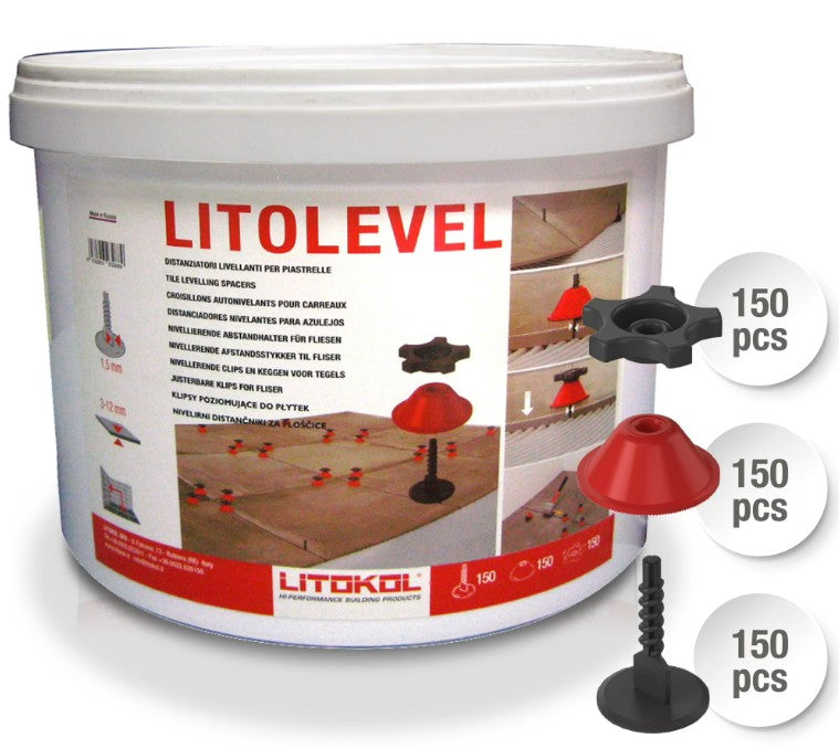 LitoLevel Kit Base - Nut - Cone