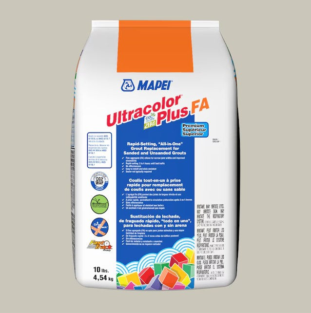 MAPEI Ultracolor Plus FA Avalanche #5038 All-in-One Grout 10-lb