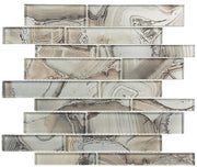 Magical Forest Snow Palace MGF-621 Glass Mosaic tile