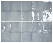Manacor Collection 4 x 4 ceramic wall tile MAN-26911 Blue Moon