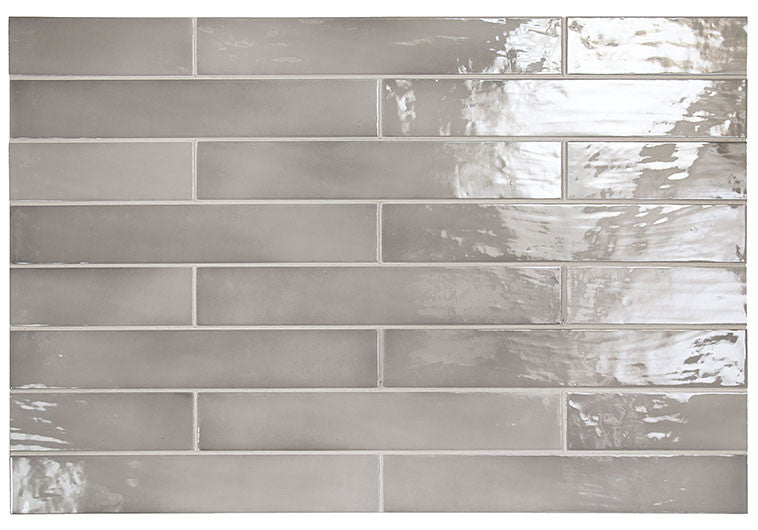 Bella Glass Tiles Manacor Mercury Grey MAN26927 Color Pattern Tiles
