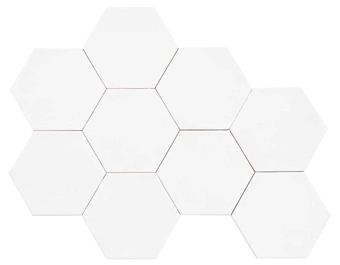 Marthas Manor 4 x 5 hexagon Zellige Look tile MMR-6071 square foot