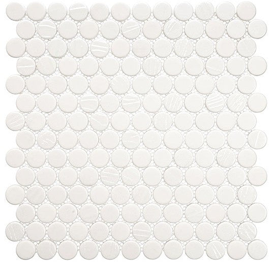 Meringue MGU-9601 Pavlova penny Round Mosaic