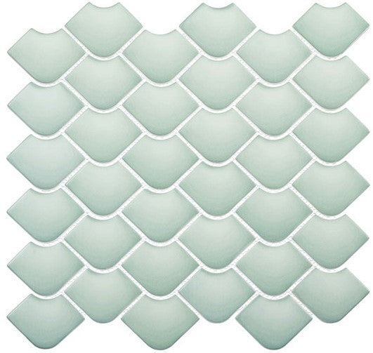 Mermaids Collection Fish Scale Tile MID-6083 Esmerald