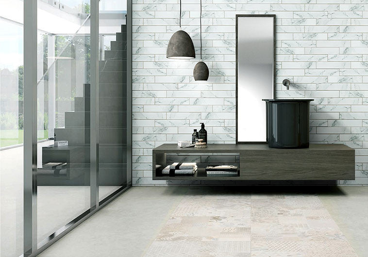 Michelangelo Florence Cathedral 3 x 14 MCL-2163 accent wall install