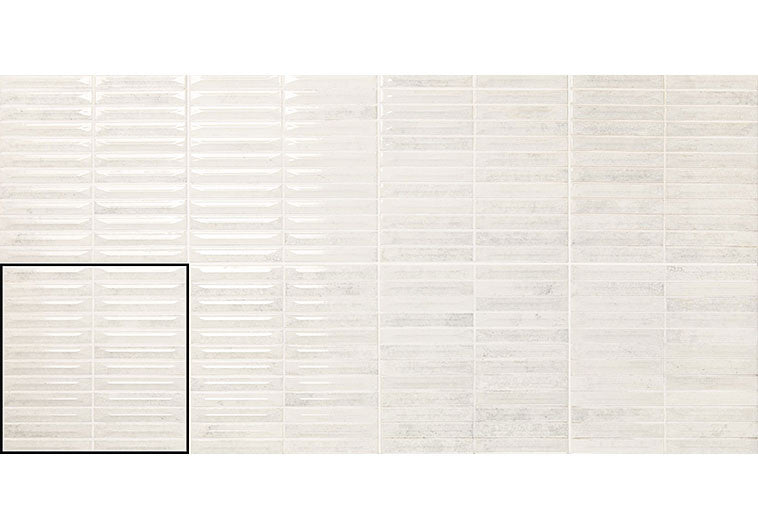 Modulette Collection MDL-1241 Blancore 8 x 8 Group of tiles