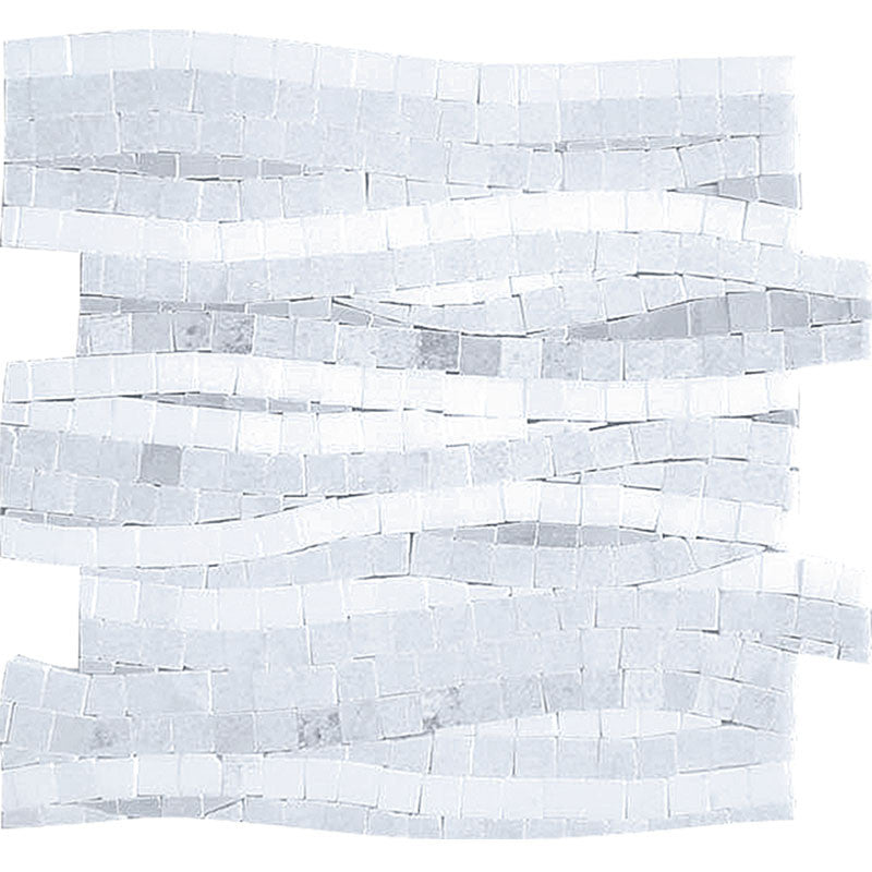 Mykonos Series MKN-16 Agios waterjet mosaic Tile