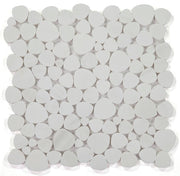 NB3768 Sliced Pebble Dolomite Honed Marble Mosaic
