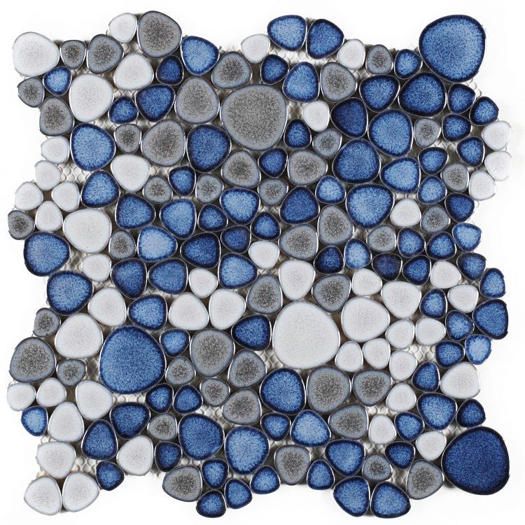 NB838 Sky Pebble Mosaic Tile