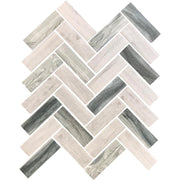 MIR Mosaics Nantucket Madaket Herringbone NNC-09GR