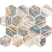 MIR Mosaics Nantucket Surfside Hex NNH-05BL