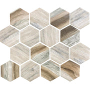 MIR Mosaics Nantucket Sankaty Hex NNH-11BR