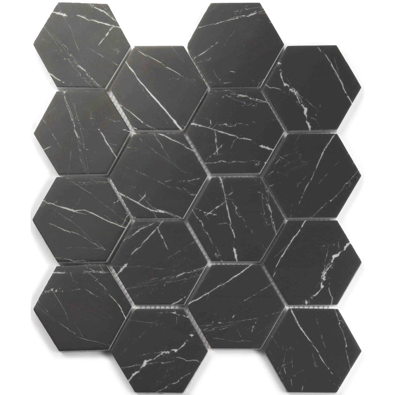 MIR Mosaics Nantucket Miacomet Hex NNH-16BK