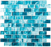 Natural Beauty Collection 1 x 2 glass mosaic tile NAT3601 Eternity Pool