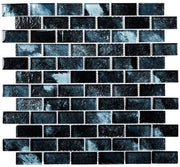 Natural Beauty Collection 1 x 2 glass mosaic tile NAT3605 Lake Garda