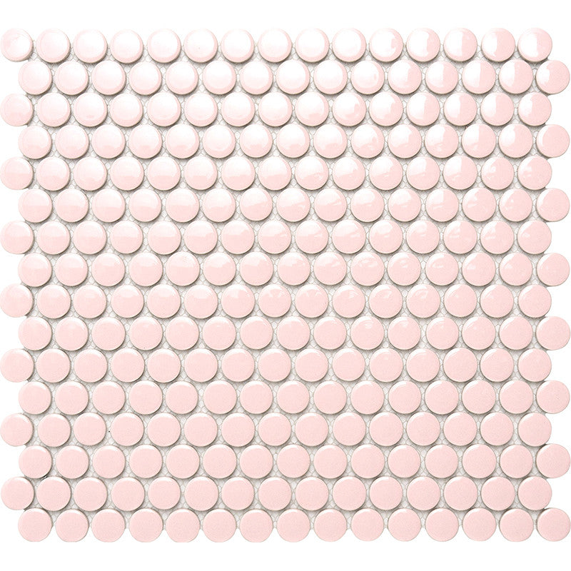 Porcelain Penny Round Mosaic Tile ORB-015PKG Satellite of Love