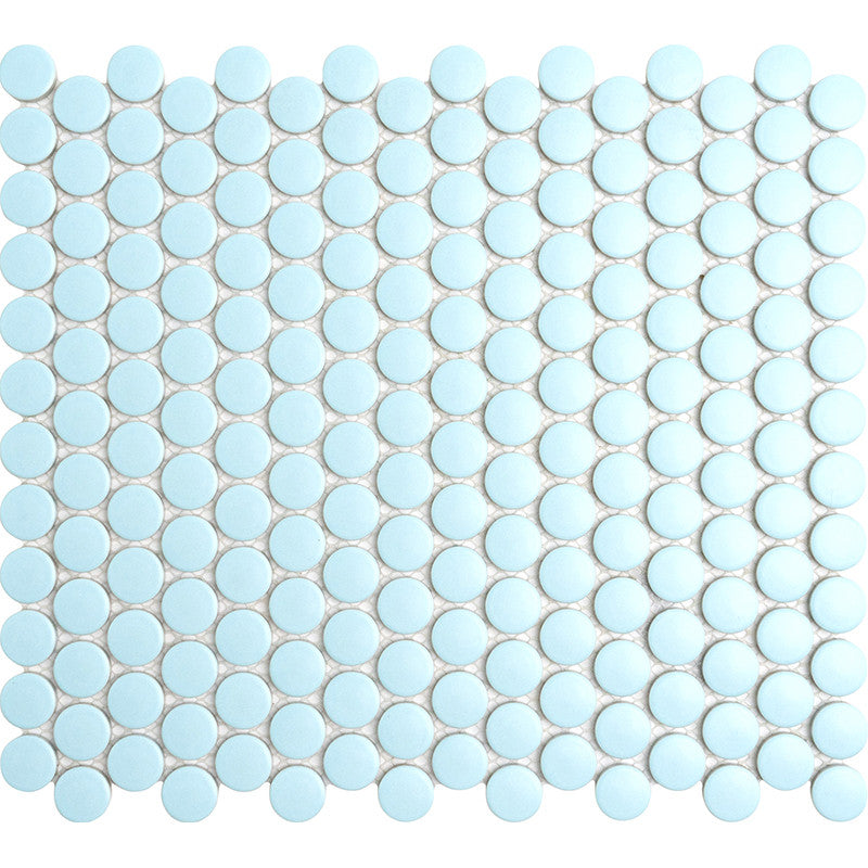 Porcelain Penny Round Mosaic Tile ORB-016LBLM Calypso