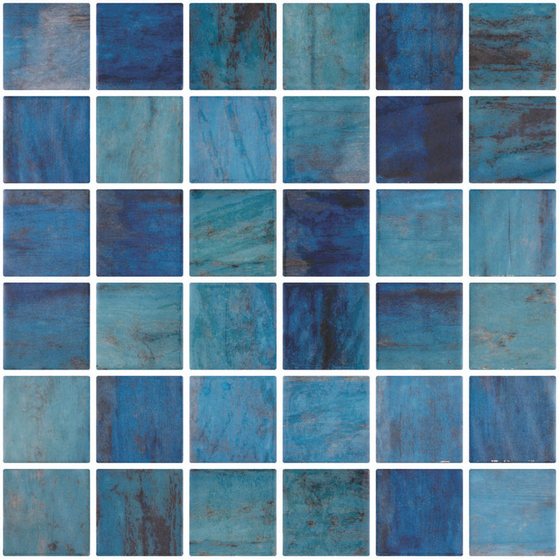 Onix Mosaico 2 x 2 Penta Forest Blue