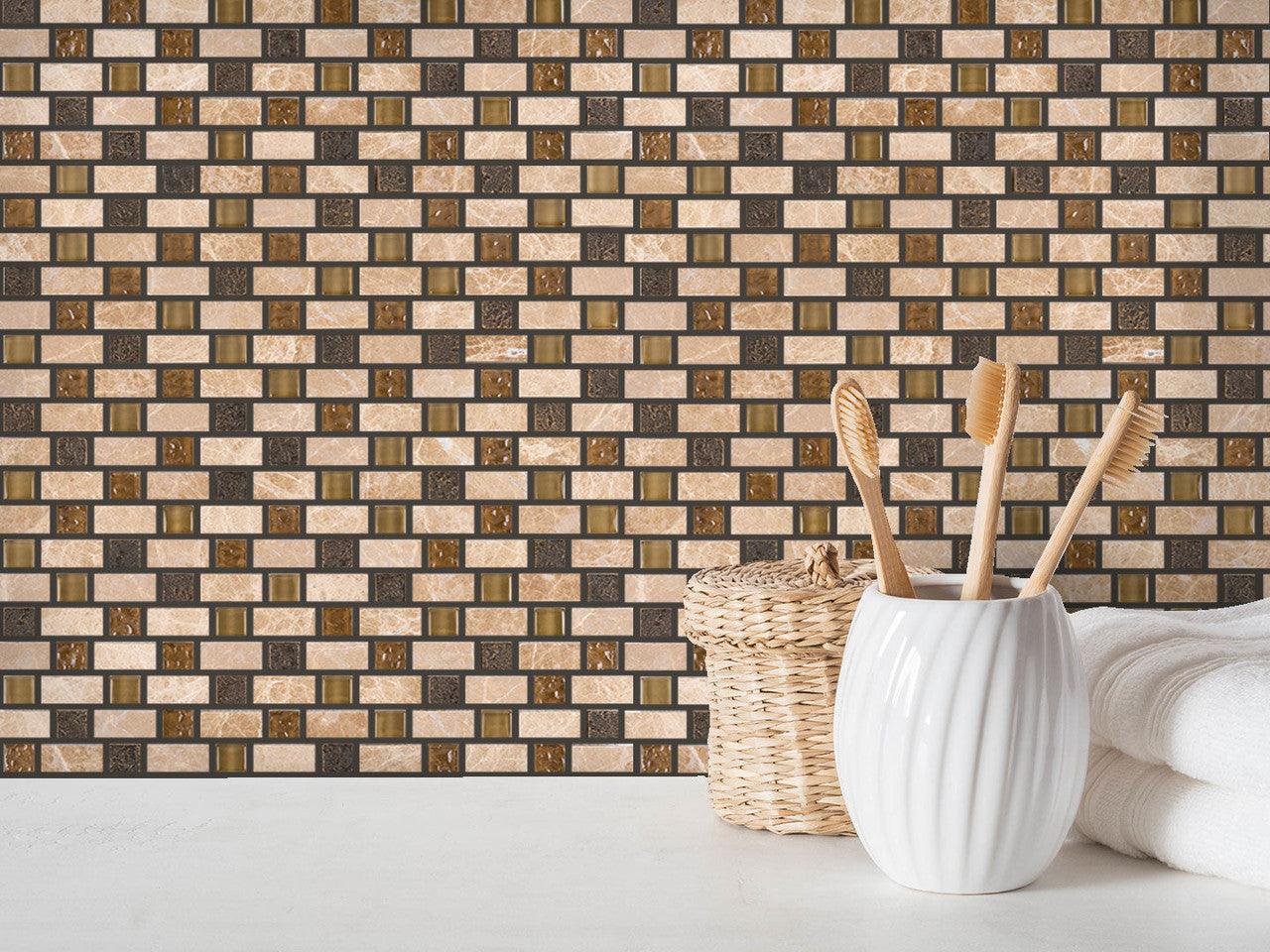 UBC Imagination Collection Ozark Trail 863-231 kitchen backsplash install