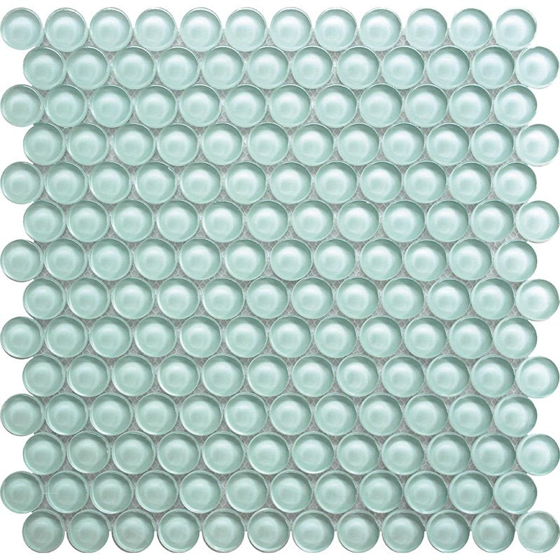 Mir Mosaic Tile Ice Gloss penny round mosaic PN-047