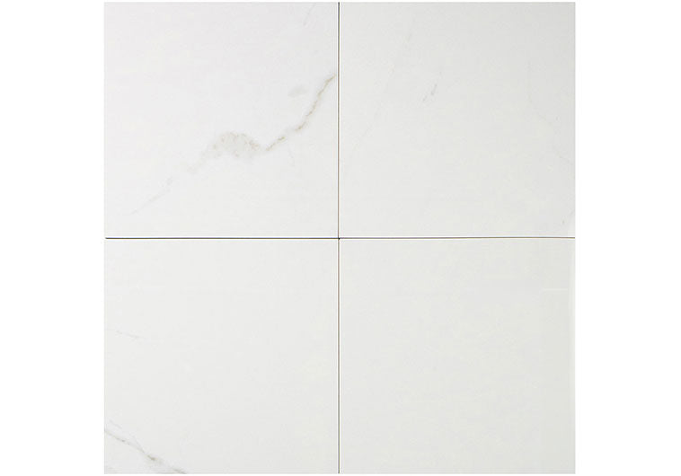 Renaissance Collection RNS-2801 Calacatta 12 x 12 Polished Tile Group of 4 tiles