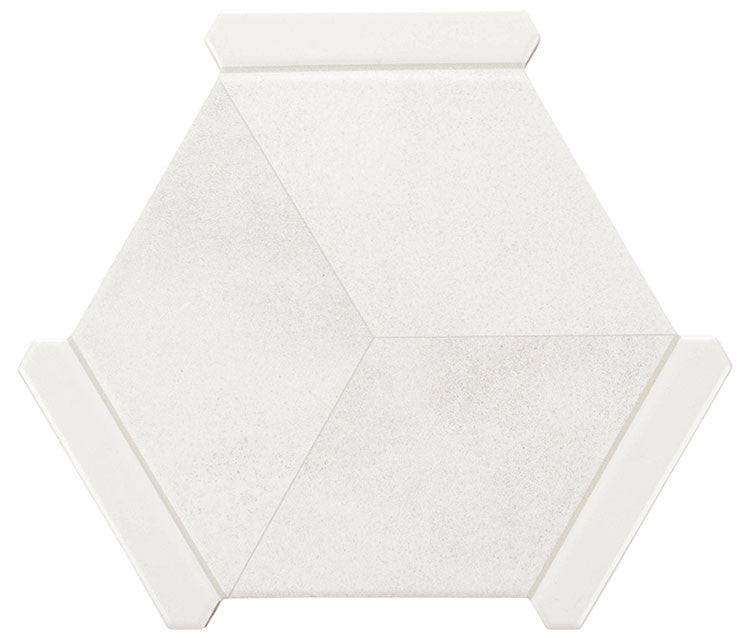 Serra SRA-6391 Charlie Hex 9 x 10 Matte Tile