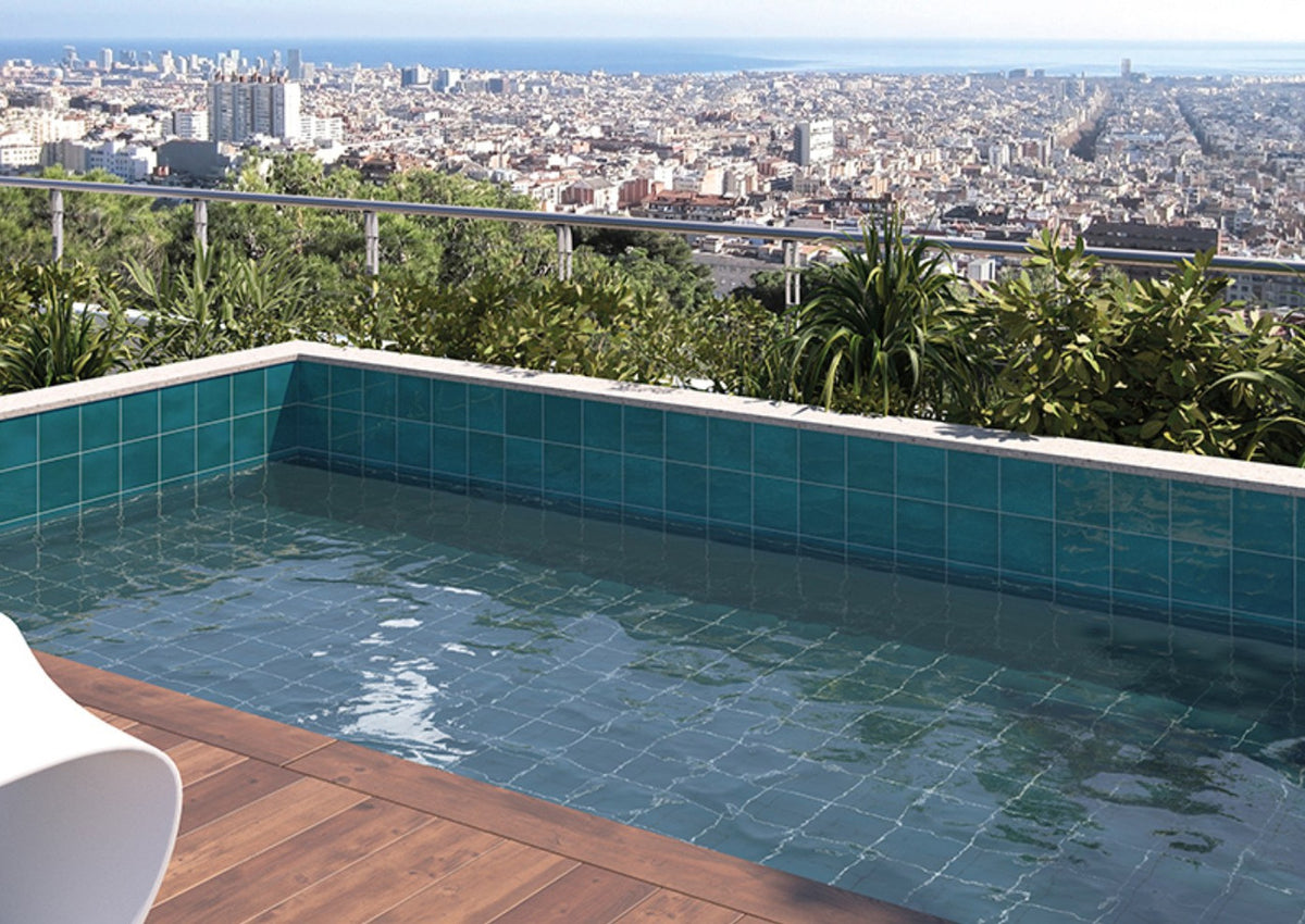 Splash Series Glacier Glossy SPL-GLA-GL swimming pool tiles at BELK Tile