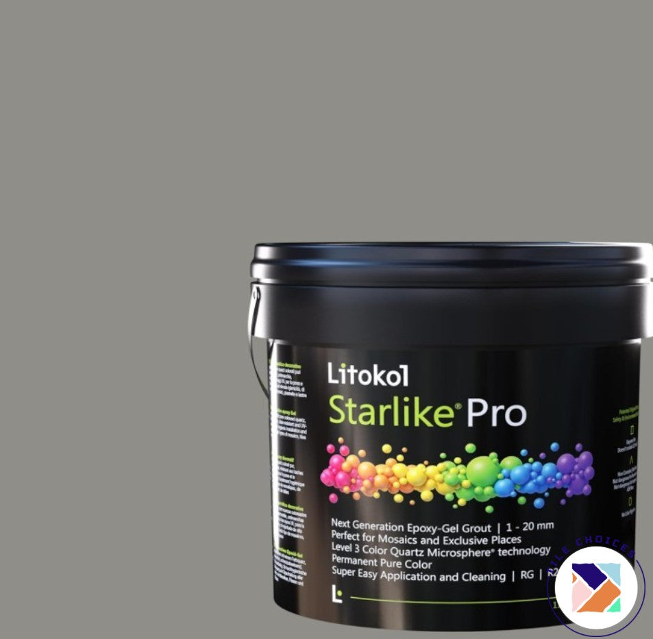 Starlike Pro 07 Cenere Epoxy Grout at Tile Choices