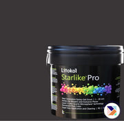 Starlike Pro Epoxy Grout in Nero Antico Tile Choices
