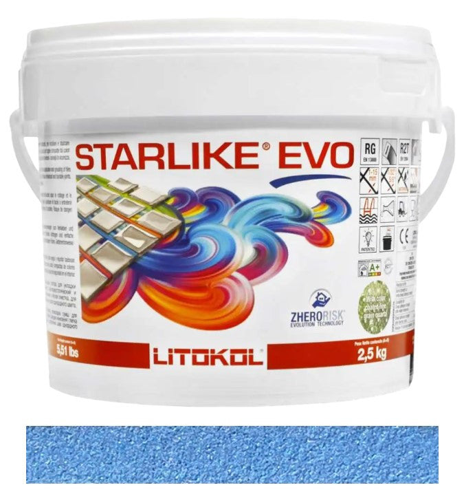 Starlike EVO Grout Blu Avio 330 available at BELK Tile