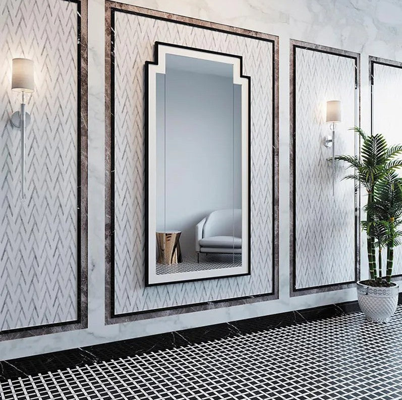 Tuxedo Park Malaga Nero TX-B01P floor tile install