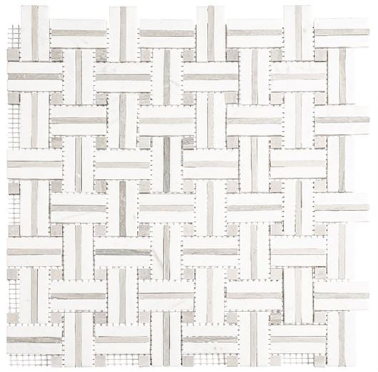 Bella Glass Tiles Ultra Weave Series Dapper Vibe UTW-474