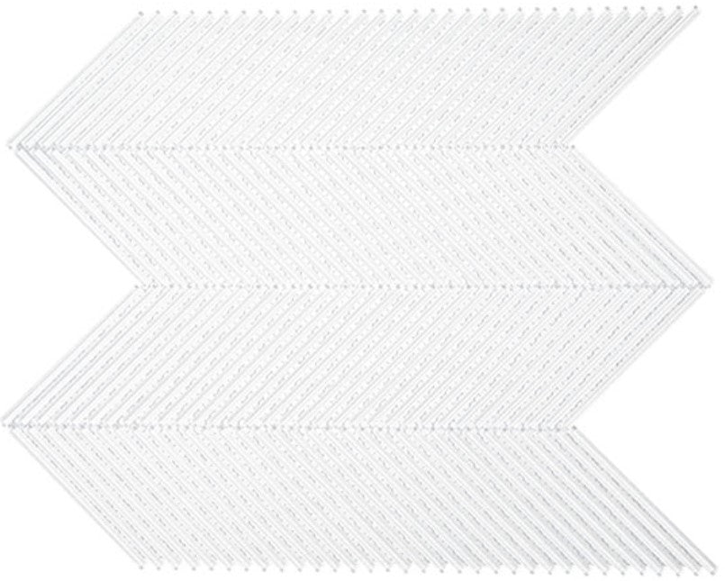 Viola Capri Pixie Stick Herringbone Glass Mosaic VLI 6011 Sorrento Coast