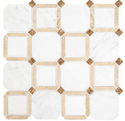 Xakea Series XKA-1042 Benoni Marble Mosaic Tile