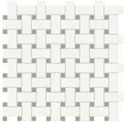 Anatolia Soho Mosaic Tile Basketweave with Cement Chic insert 4501-0469-0