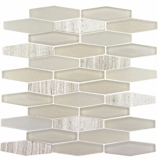 Bella Glass Tiles Astro Series Moon Dust STR-191