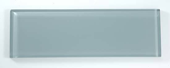 Bella Glass Tiles Bella Glass Tiles C07 4 x 12 Subway Gray Sky