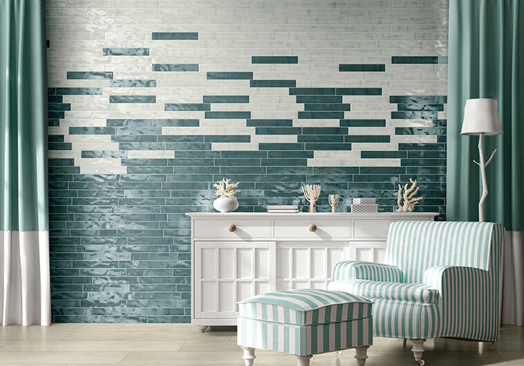 Bella Glass Tiles Bistro Series 3 x 14 Ceramic accent wall Subway Tile BTR-784 Kelly