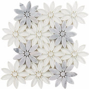 Bella Glass Tiles Bouquette Series Daisy Field BQT-675