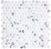 Bella Glass Tiles Carolina Dots Penny Round Mosaic Fashion Spec CAR2012
