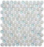 Bella Glass Tiles Ceremonial Penny Mosaic CRM-475 Dawn Celebration